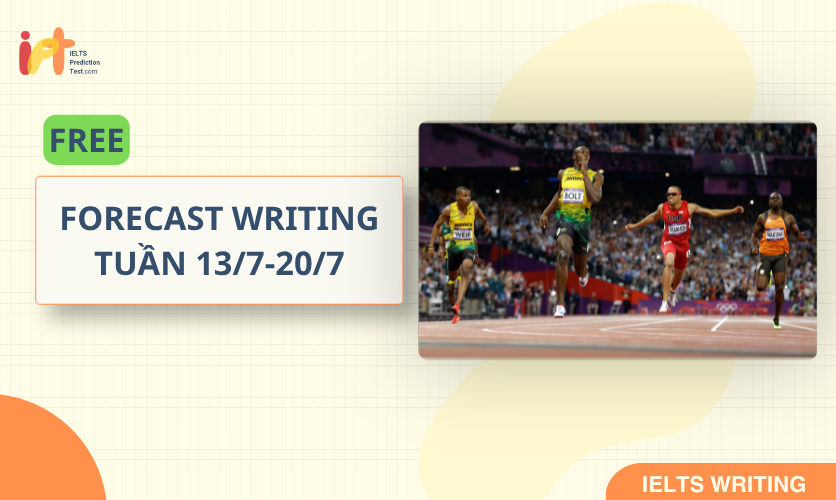[FORECAST WRITING] FREE Dự Đoán IELTS WRITING TUẦN (13/7-20/7)