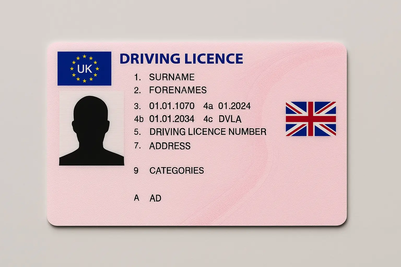 [COM] UK driving License