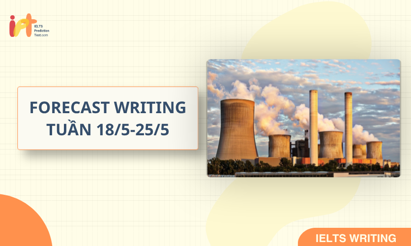 [FORECAST WRITING] Dự Đoán IELTS WRITING TUẦN (18/5-25/5)