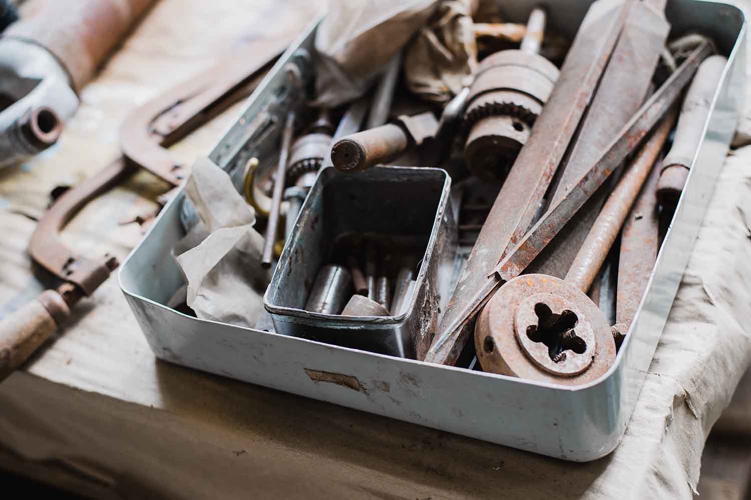 [COM] Finding and re-using old supplies of metal